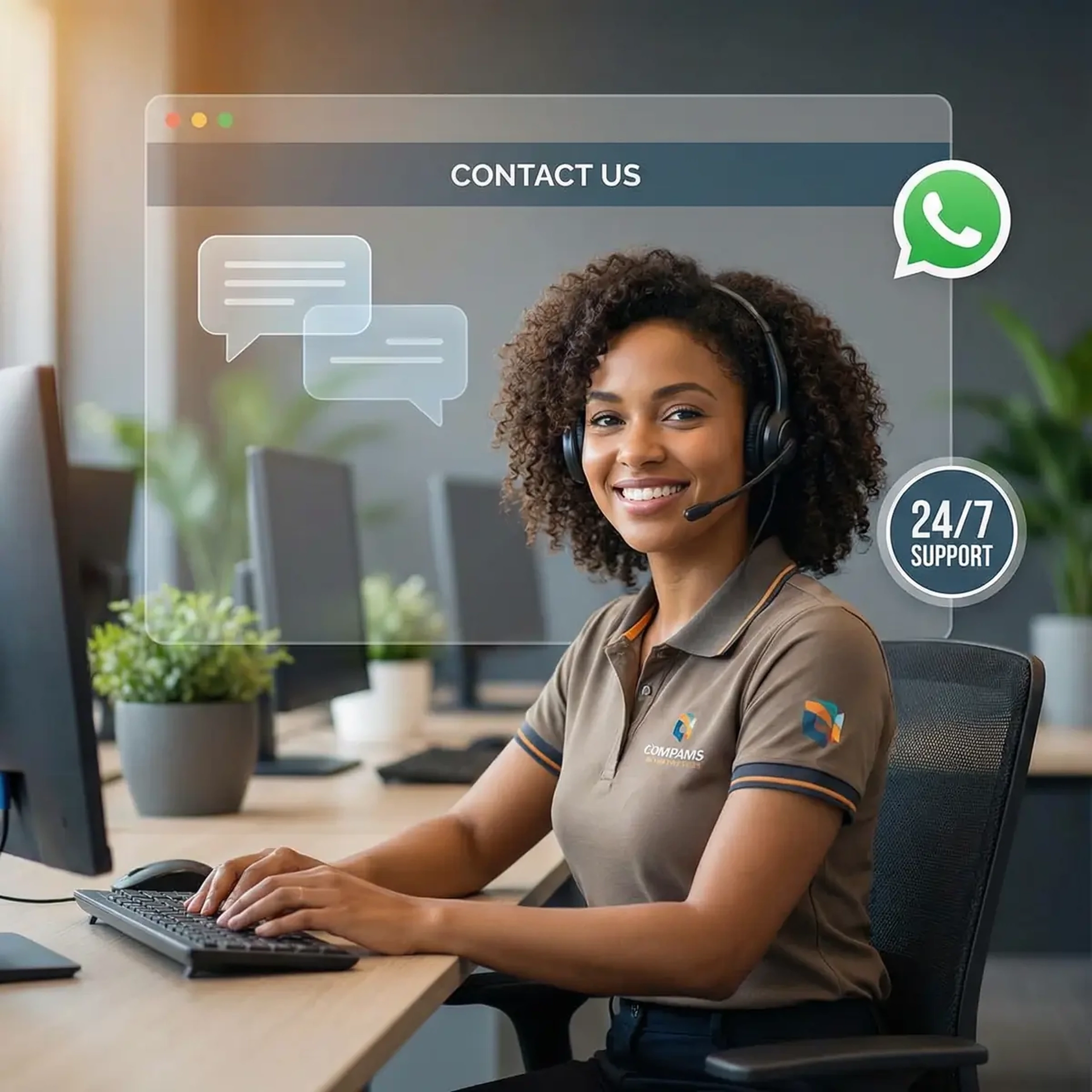 Soporte al cliente casino 24/7 WhatsApp chat